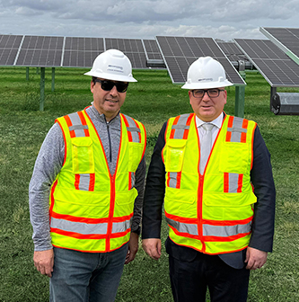 Sabanci Renewables Welcomes Houston Türkiye Consul General Ahmet Akıntı at Cutlass II